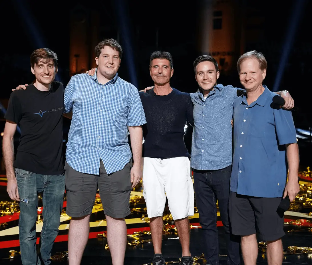 Simon Cowell presses Golden Buzzer for Verge Aero