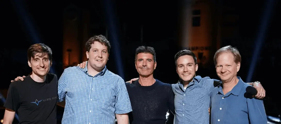 Simon Cowell presses Golden Buzzer for Verge Aero