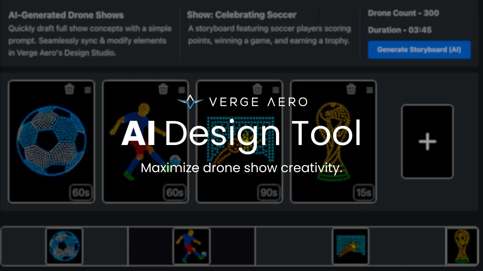 Verge Aero's New AI Drone Show Design Tool Boosts Creativity
