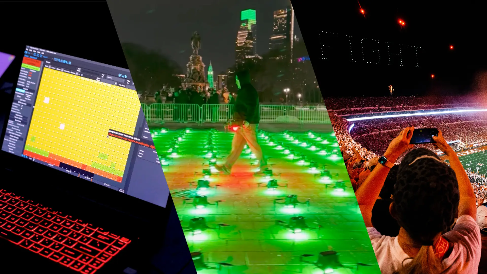 Drone Show Seguridad - Verge Aero