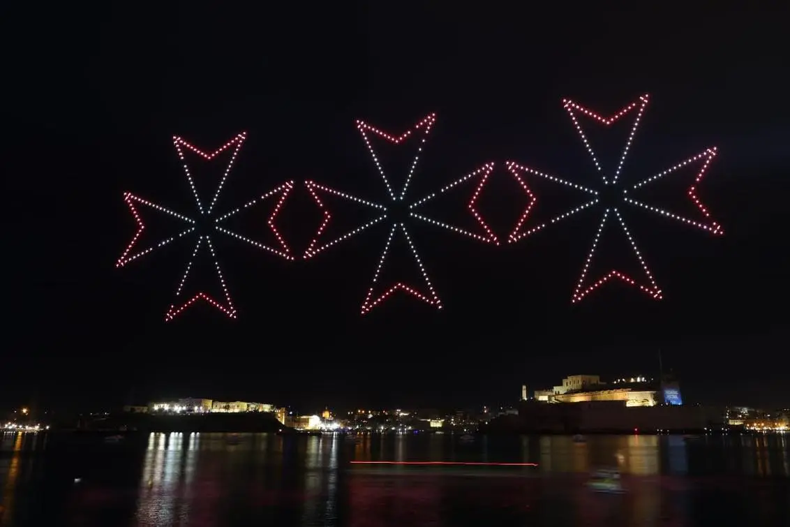 Verge Aero at International Fireworks Festival 2023, Malta